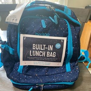 Bentgo backpack, lunch bag and lunchbox